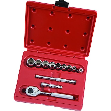 Proto 3/8" Drive 12 Piece Socket Set - 6 Point J52128